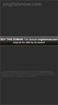 Mobile Screenshot of englishnow.com